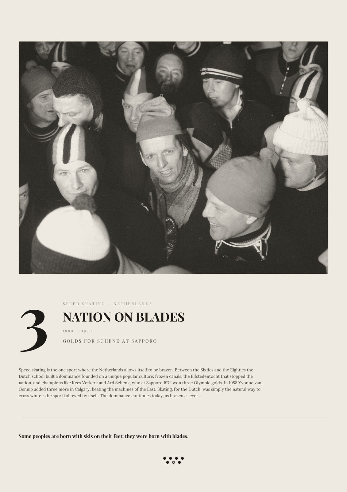 Nation on Blades Lost Teams print